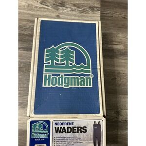 Hodgman Neoprene Chest Bootfoot Fishing Waders Size L  in Box